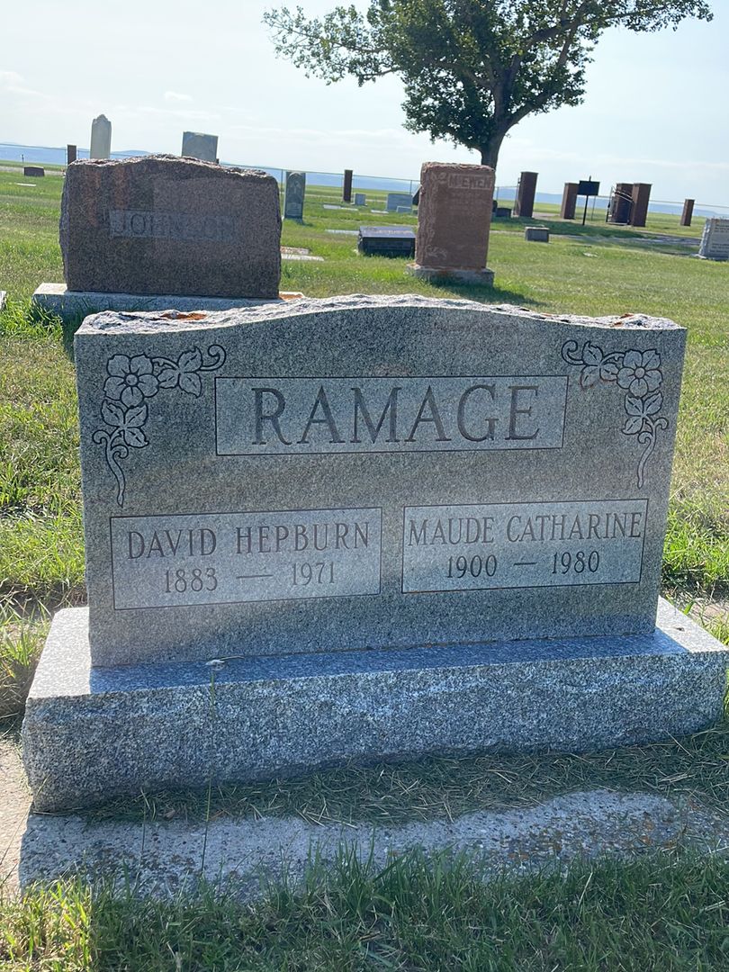David Hepburn Ramage's grave. Photo 1