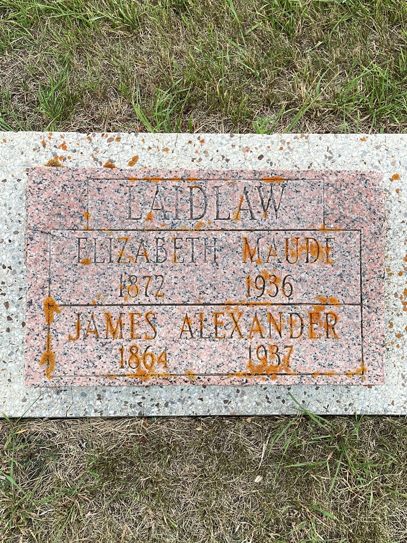 Mildred Laidlaw's grave. Photo 1