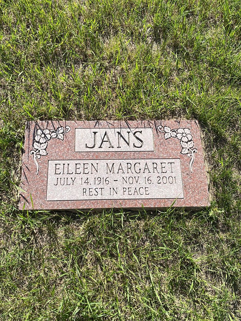 Eileen Margaret Jans's grave. Photo 1