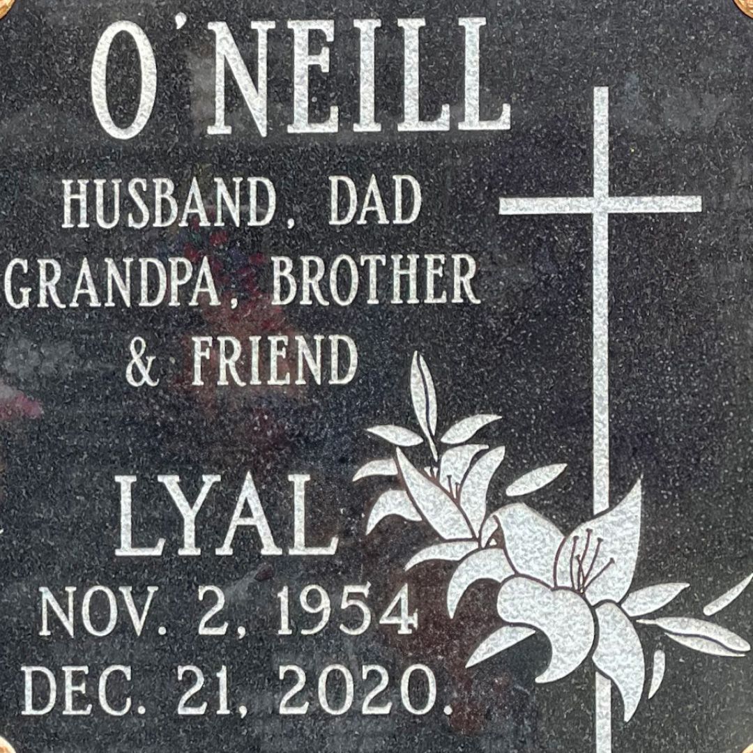 Lyal O'Neill's grave