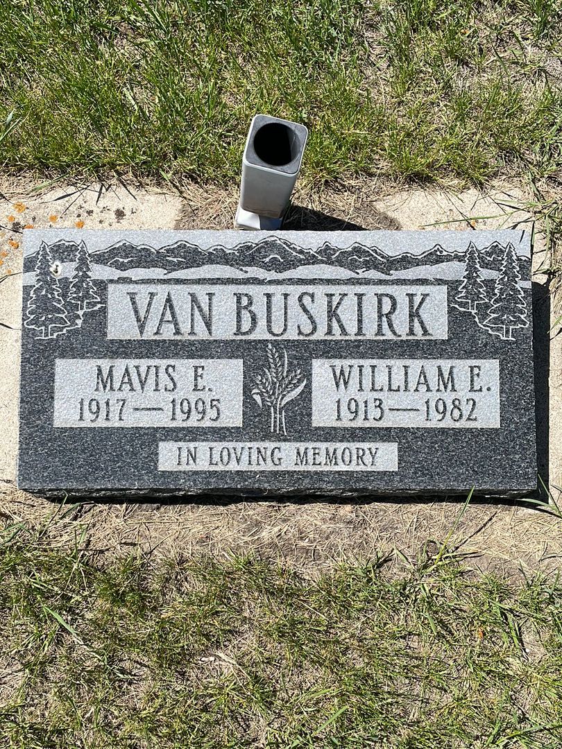 Mavis Elizabeth Van Buskirk's grave. Photo 1