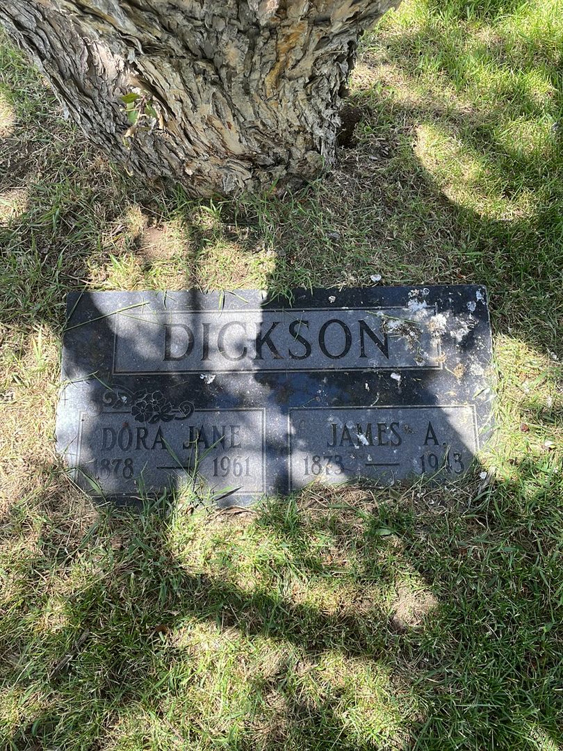 James Wellington Hagerty's grave. Photo 1