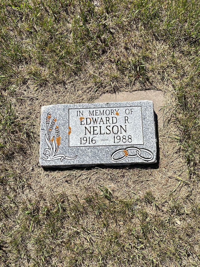 Edward Ross Nelson's grave. Photo 1