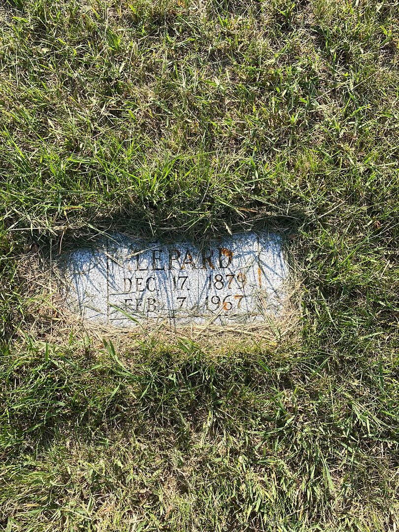 Edith Abigail Abbey LePard's grave. Photo 1