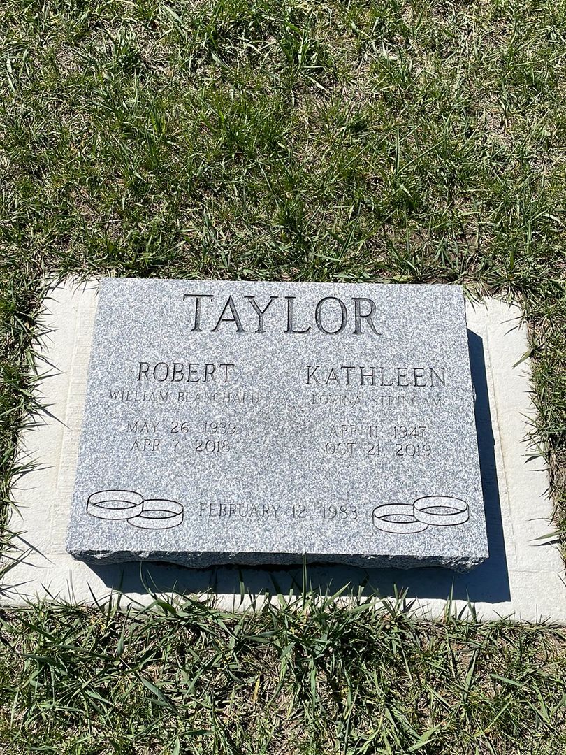 Robert William Blanchard Taylor's grave. Photo 1