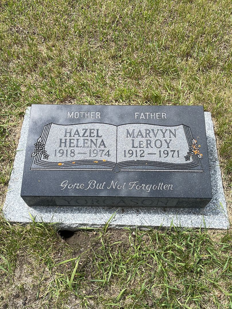 Marvyn LeRoy Yorgason's grave. Photo 1