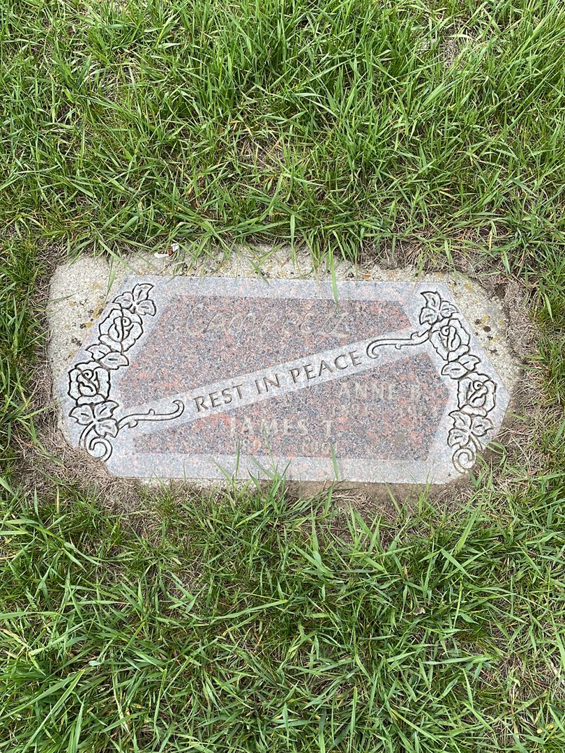 James T. Campbell's grave. Photo 1