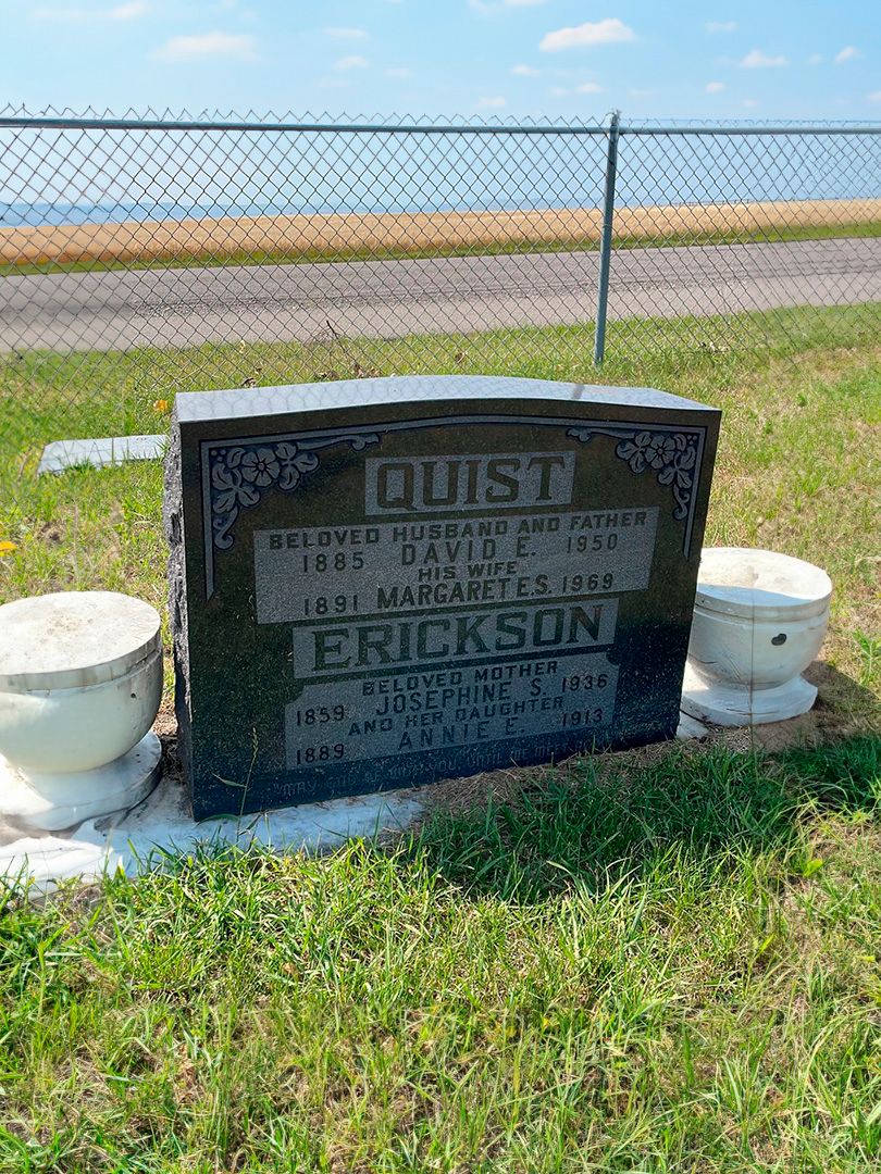 David Emanuel Quist's grave. Photo 1