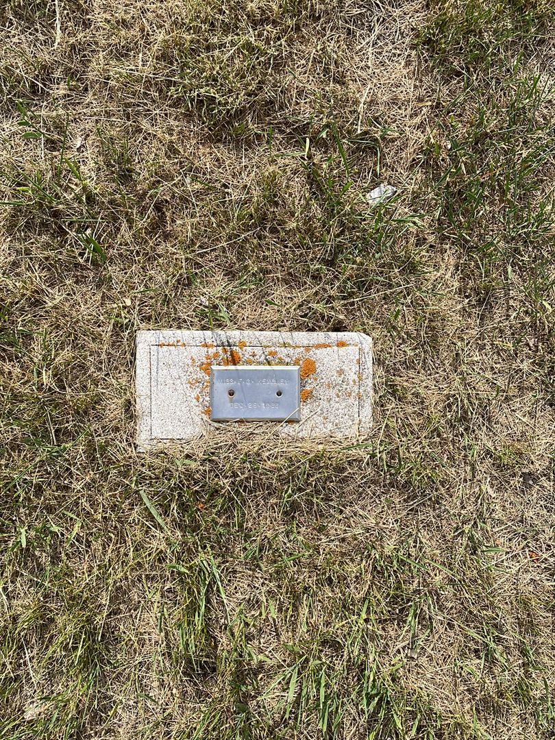 Miss Florence G. Kemsley's grave. Photo 1