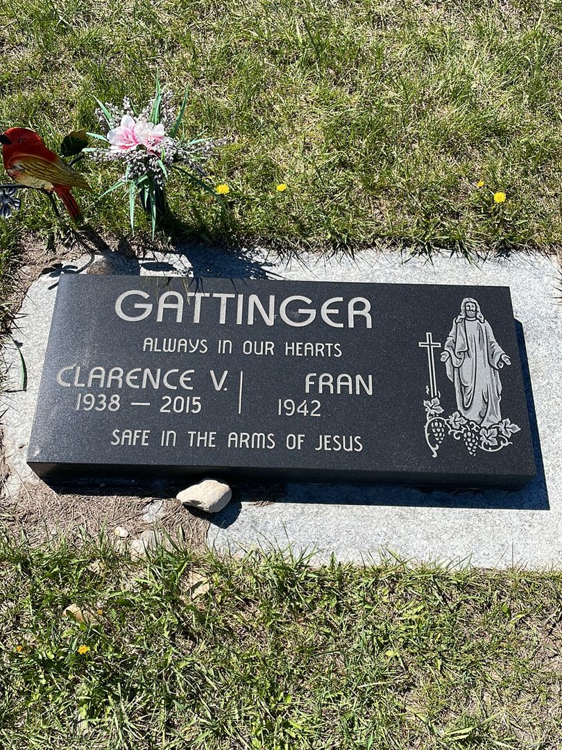 Clarence Victor Gattinger's grave. Photo 1