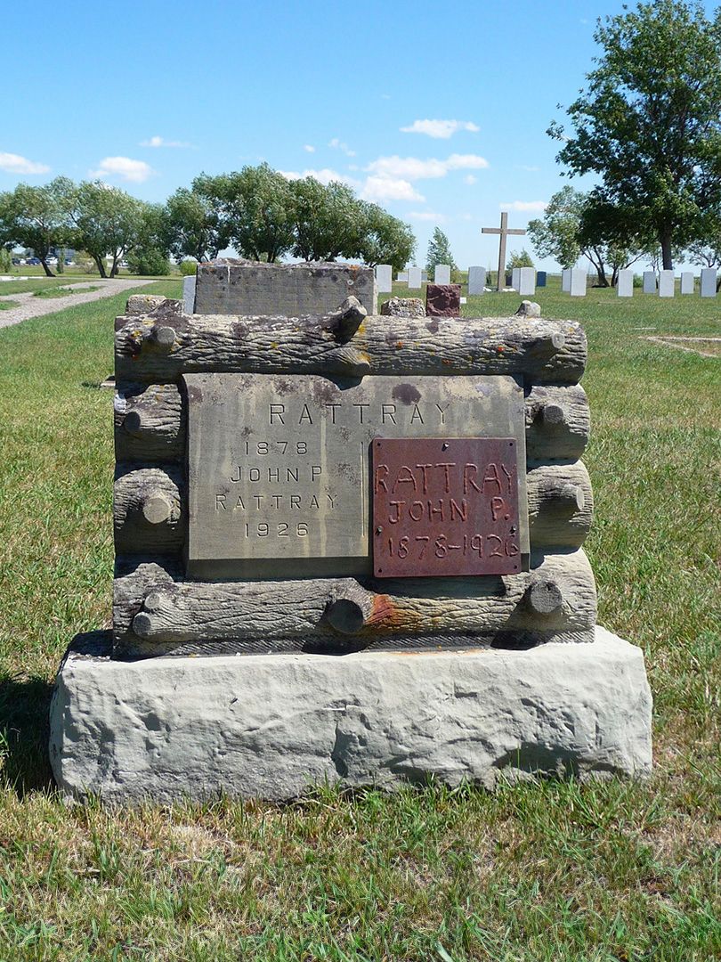 John Patterson Rattray's grave. Photo 1